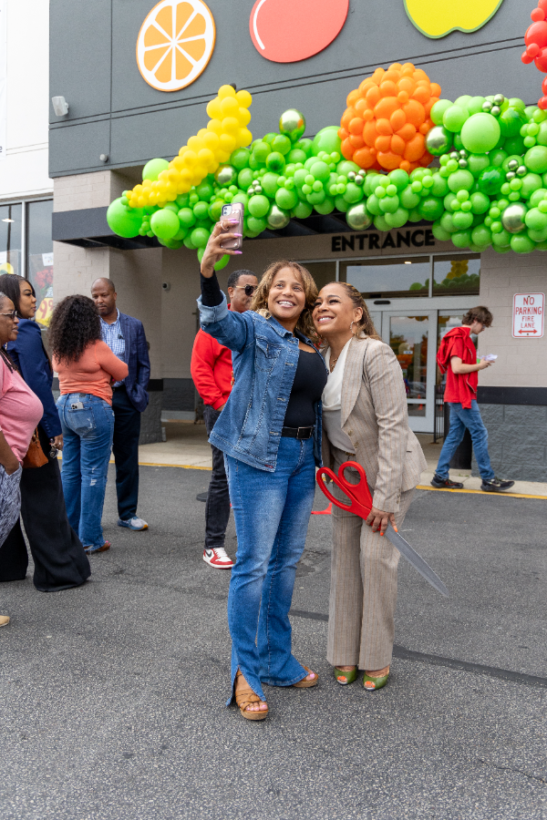 Guests at the grand opening